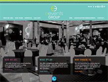 Tablet Screenshot of e-eventsgroup.com